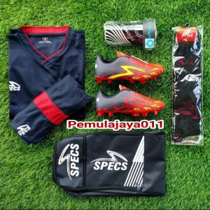 paket lengkap 5 sepatu bola anak specs dragon