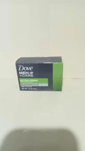 Dove MEN+CARE EXTRA FRESH MOISTURIZING BODY FACE SOAP BAR 3.17 OZ ( 90g )