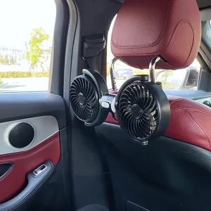 Powerful Cooling Dual-head Car Fan 12V