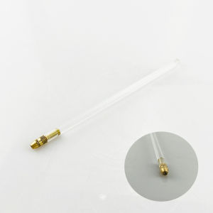 Acrylic Crystal Rod Hair Extension Hook Needle Hand Knotted Wig Tool Replaceable Needle Head Hairdressing Beauty Supplies