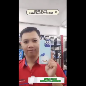 Mitra Sejati Case Cute Camera Protector Casing Handphone Karakter Lucu