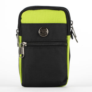 Outdoor Travel Casual Waist Bag 6.5 Inch Large Screen Mobile Phone Pouch Slant Hanging Multi-Function Belt Leather Pack