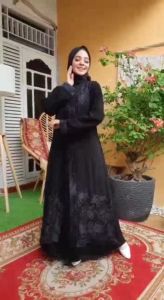 Galeri Abaya Gamis Hitam Renda & Brokat Turkey 2024 2025
