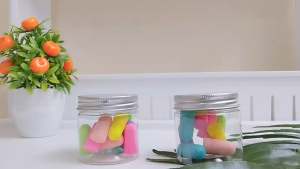 Penutup Telinga Peredam Suara Earplugs Tidur Isi 10Pcs