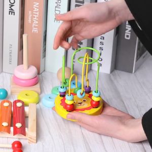 COD Kids Baby Wooden Educational Jigsaw Puzzle Early Learning Montessori Toys Mainan Alat Belajar