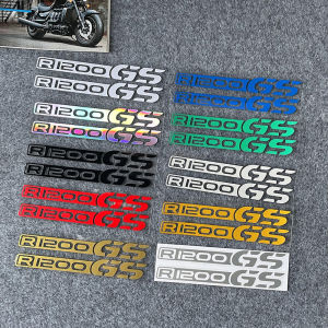 อุปกรณ์เสริมหมวกรูปลอกโครงสร้างนอกกระจกหน้ารถหน้าสำหรับ BMW และ R1200GS รถผจญภัยสะท้อนแสงสติกเกอร์ติดมอเตอร์ไซค์จักรยานยนต์