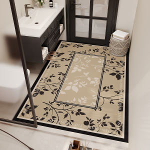Water Absorbent Bathroom Floor Mat