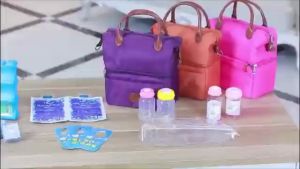 Đá khô thanh hộp nhựa 3 sóng giữ lạnh sữa thức ăn tiện lợi