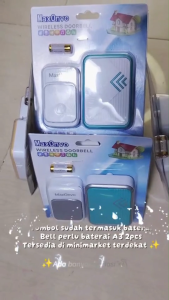 Bell Pintu Wireless Doorbell MAXONVO