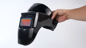 Helm Las Otomatis Gelap Lengkap Sente Bahan Berkualitas Awet Kuat | True Color Auto Dimming Welding Mask with LED | Helm Topeng Pelingdung Kepala Wajah Masker Las Welder Auto Darkening Redup Gelap Otomatis | CLYNE TaffGUARD-CL281