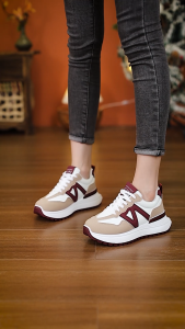 Cani "Free Box" (Size 36 - 41) Livia Sepatu Sneakers Wanita Casual Chic Sport Shoes 9023