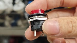 Saklar Push On 16mm 2 Pin Switch 2pin 16 mm Tombol 2 Kaki