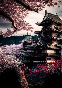 Bandai | Pop Neon Tokyo Urban Landscape Oil Painting by Number Kit DIY for Adults Canvas Anime Comics Aesthetic Wall Art Home Decor Gift