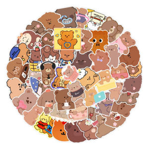 50 Pieces Cute Stickers for Kids Sticker Waterproof Journal Laptop Arts Crafts Stickers Aesthetic