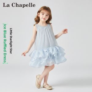 puella kids | New Princess Style Mesh Vest Dress For Girls Summer