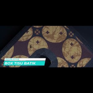 Tempat tissue Kotak Tissue tissue box Tisu Motif batik 24x12x7 cm