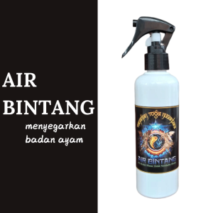 AIR BINTANG PERSIAPAN LAGA- menyegarkan badan ayam