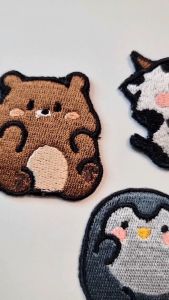 Patch Pinguin Bear Cow: Desain, Produk & Aksesoris