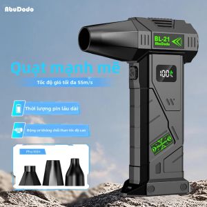Máy Thổi Khí Không Dây Siêu Mạnh Tốc Độ Gió 55m/s Công Suất Cao Di Động Dùng Để Loại Bỏ Bụi Xe Hơi Và Làm Sạch Tuyết