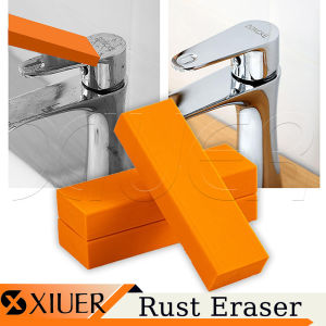 Rust Eraser Stainless Steel Limescale Decontamination Artifact Powerful Cleaning Eraser Premium Rust Remover Cleaning Eraser for Surfaces in Kitchen and Bathroom Cleaning Tools