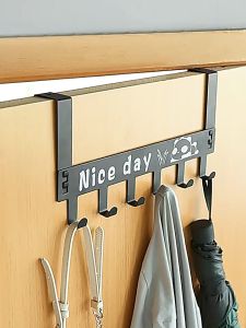 HANGER FOR DOOR IRON DOOR HANGER CLOTHES HANGER PENYANGKUT BAJU DINDING DOOR HOOK 免打孔挂钩