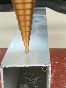 Set Mata Bor Pagoda Untuk Besi Baja Mata Bor Hss Pagoda Titanium Coated Drill Bit Step Kepala Bulat