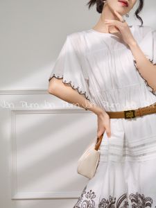 PlumJan | Đầm Nghỉ Dưỡng Mùa Hè Pháp Thêu