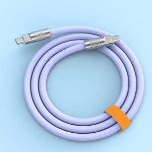 Cáp Sạc Siêu Nhanh 120W 7A PD Type C 1M/1.5M/2M Chất Liệu Silicon Lỏng USB C To C Dành Cho Xiaomi Huawei