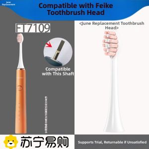 Early June Compatible FLYCO Electric Toothbrush Head FT7109 Special TH01 Replacement Toothbrush Head Deep Cleaning Adult Normal Specification