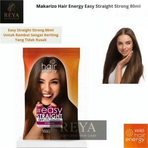 REYA - Makarizo Hair Energy Easy Straight Pelurus Rambut Mild Medium Strong 80ml  Lurus Permanen