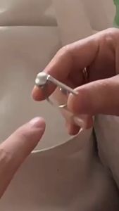 Open Finger Ring Adjustable Tok Tok Merit Cincin Ikan Kayu Adjustable Muyu Rings