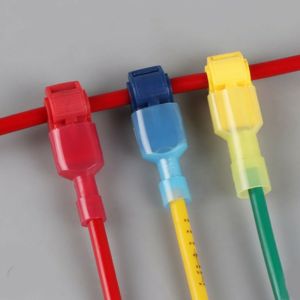 50 bộ cút nối dây điện chữ T phân nhánh - cút cắm