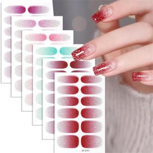 【Lazy Manicure Stickers】Waterproof Removable Fake Nail Stickers | 12 Self-Adhesive Ready-to-Use Nail Decals