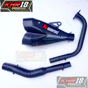 Knalpot Akrapovic Sugomi z1000 R15V2 R15v3 CB150R CBR150R GSX Vixion Byson MX kingold dll