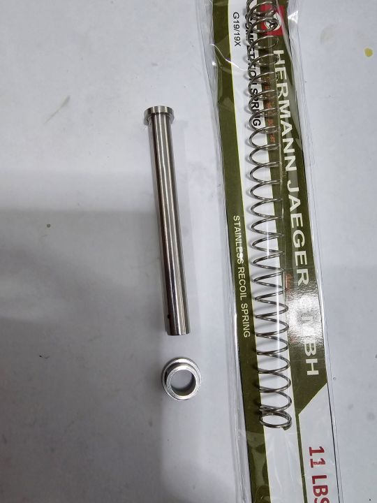 Spring Company Guide Ss Guide Rod glock 19 gen 4 recoil spring and stainless guide rod. | Lazada PH