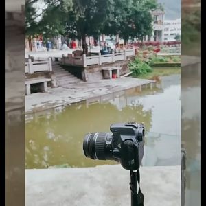 Kamera Dslr Hitam Payung Pelindung Matahari Penahan Hujan Untuk Kamera Umum Fotografi