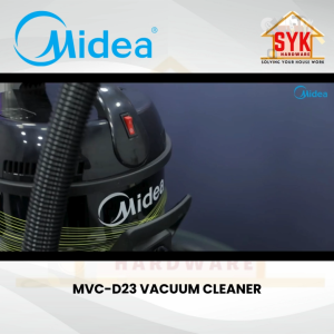 SYK Midea MVC-D23 Vacuum Cleaner Home Floor Appliances Mesin Vakum Penyedut Habuk Rumah 23Liter