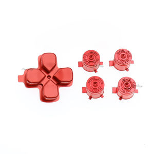 1Set For PS5 Controller Metal Aluminum Bullet Action Buttons + Direction D-pad Keys