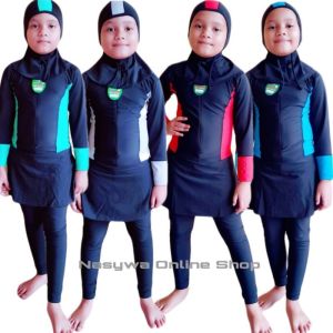 Baju Renang Muslimah Anak  Remaja & Dewasa