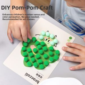 No-glue DIY Creative Parent-Child Activity Concentration Practice Toy Making Kit