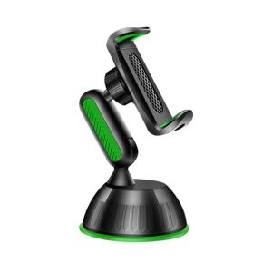 ตัวดูดโทรศัพท์มือถือสำหรับรถยนต์แบบหมุนได้ 360 องศา ป้ายนำทางกระจกหน้ารถ สีดำ โลหะแม่เหล็ก อุปกรณ์เสริมรถยนต์แบบอเนกประสงค์