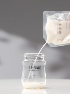 SG TEN-M JOURNEY [36pcs] Portable Breast Milk Storage Bags 200ml/120ml Disposable Baby Milk Powder Bags 十月结晶