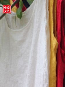 Loose Fit Cotton Linen Tank Top Womens Sleeveless Base Shirt Textured Large Size Commute Style Pure Color Autumn Season