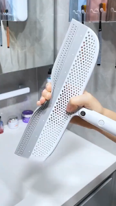 Sapu Ajaib 2 in 1 Multifungsi Alat Serok Pembersih Kaca Lantai Kamar Mandi Wiper Magic Silicon