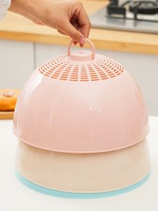 ที่คลุมอาหารในครัวที่คลุมโต๊ะอาหารใช้ในครัวเรือนแบบพลาสติกที่คลุมอาหารไซส์เล็กที่คลุมกันแมลงวันที่คลุมอาหารที่คลุมอาหารที่เหลือที่คลุมอาหาร