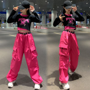 ชุดเต้นรำแจ๊สสำหรับผู้หญิง ชุดเต้นรำฮิปฮอป ชุดกีฬา ชุดทำงาน ชุดเต้นรำสตรีท ชุดการแสดงทีม เสื้อผ้าสำหรับงานวันเกิด