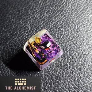 [SG READY STOCK] GASTLY KeyCap | Pokémon Keycap for Mechanical Keyboard Customized Resin Hand-made Translucent Keycap