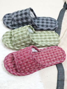 Fabric Cloth Bottom Cotton Slippers Wooden Floor Mute Home Indoor Slippers Soft Bottom Winter Female Machine Washable Summer All Year Round