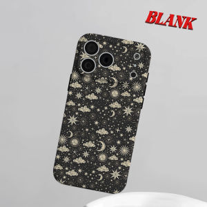 Vintage Celestial Sky Phone Case for iPhone 18 17 16 15 14 13 12 11 Air Pro Max Plus Double-layer Cover