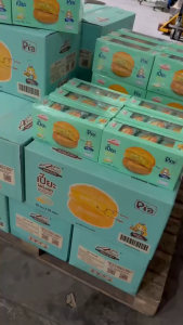 ยกลัง 12 กล่อง 144 ชิ้น ขนมเปี๊ยะไส้ถั่วฟัก Alice อลิซ เบเกอรี่ 1กล่อง12ชิ้น ชิ้นละ 35 กรัม